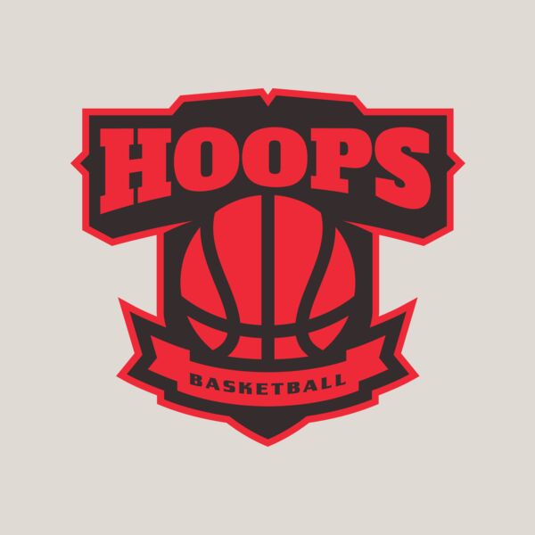 Hoops Basketball logo template  Thumbnail