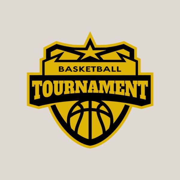 Tournament Basketball logo template 02 Thumbnail