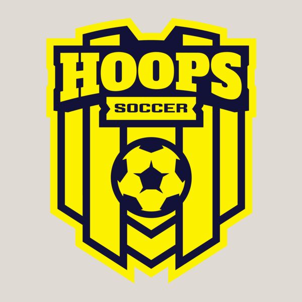 Hoops Soccer logo template Thumbnail