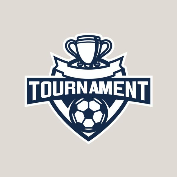 Tournament Football logo template 03 Thumbnail