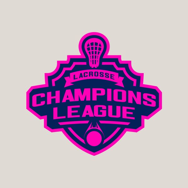 Champions League Lacrosse Team Logo Template Thumbnail