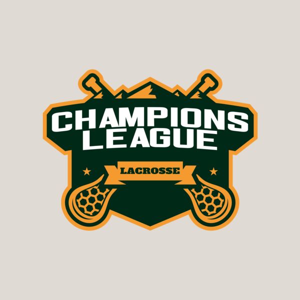 Champions League Lacrosse Logo Template Thumbnail