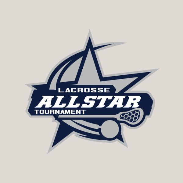 Allstar Tournament Lacrosse Logo Template 02 Thumbnail