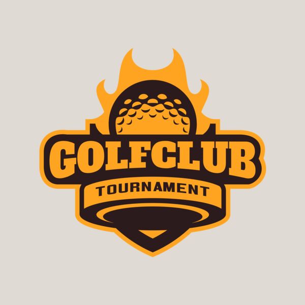 Golf Club Tournament logo template 04 Thumbnail