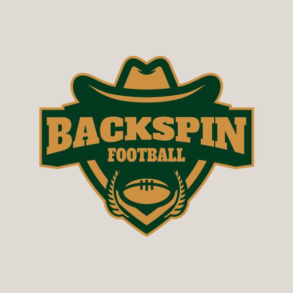Backspin Football logo template Thumbnail