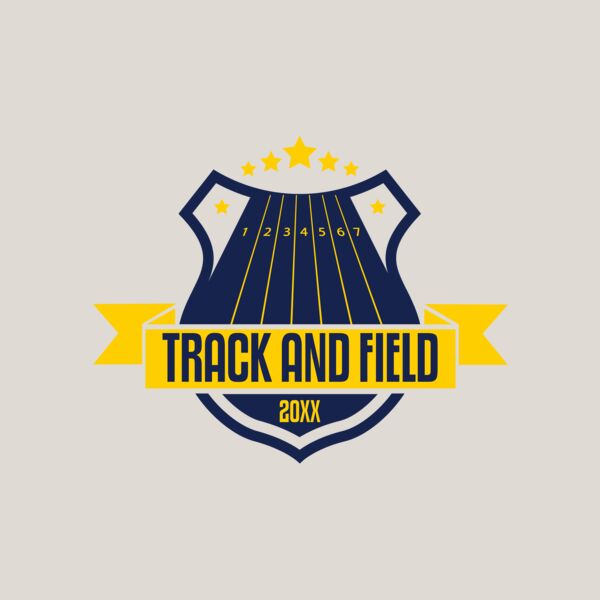 Track & Field Team Logo 06 Thumbnail