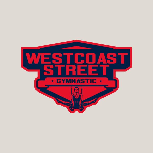 West Coast Street Gymnastic logo template Thumbnail