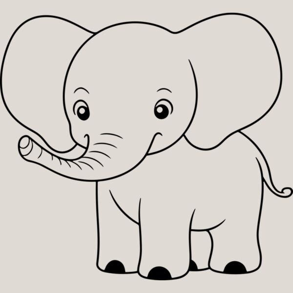Elephant   Clipart 3 Thumbnail
