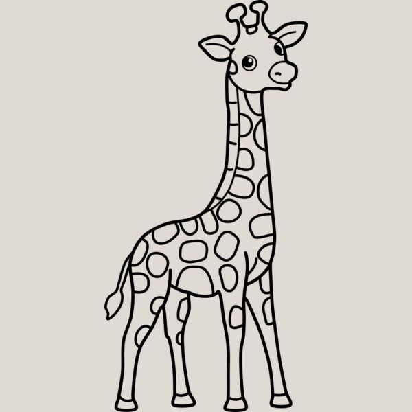 Giraffe   Clipart 3 Thumbnail