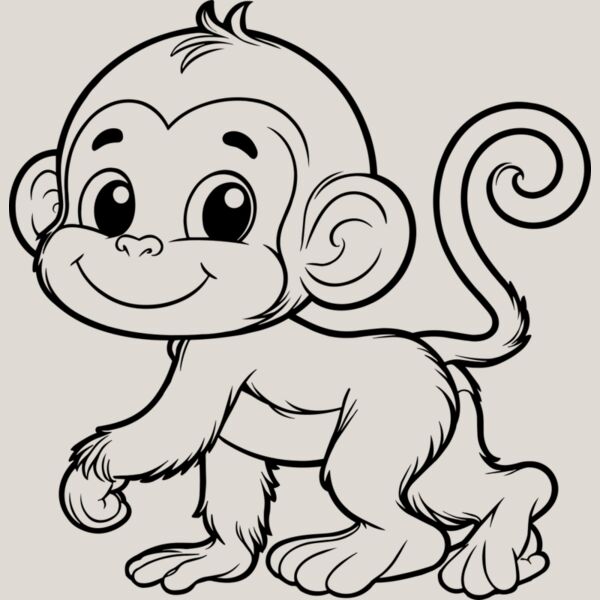 Monkey   Clipart 1 Thumbnail