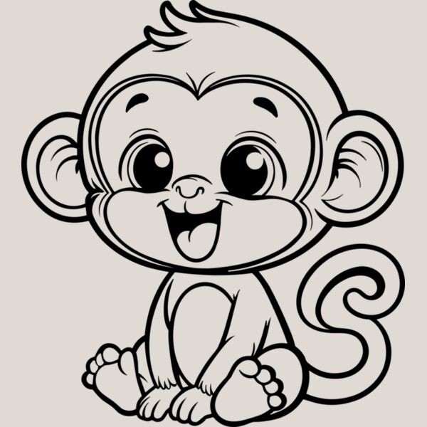 Monkey   Clipart 4 Thumbnail