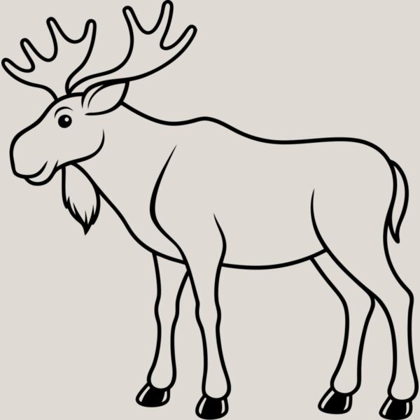 Moose   Clipart 3 Thumbnail
