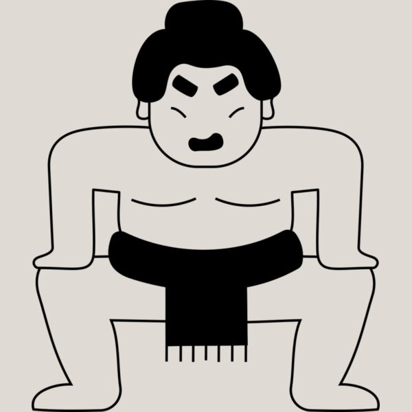 Sumo Wrestler Art Thumbnail