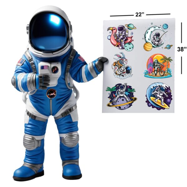 22 x 38 DTF Heat Transfer - Upload Gang Sheet Thumbnail