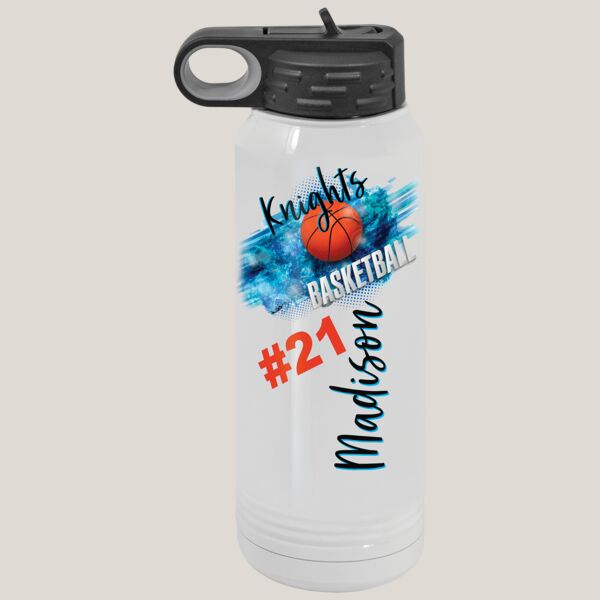 Printed Polar Camel 20oz Water Bottle - Sublimation Thumbnail