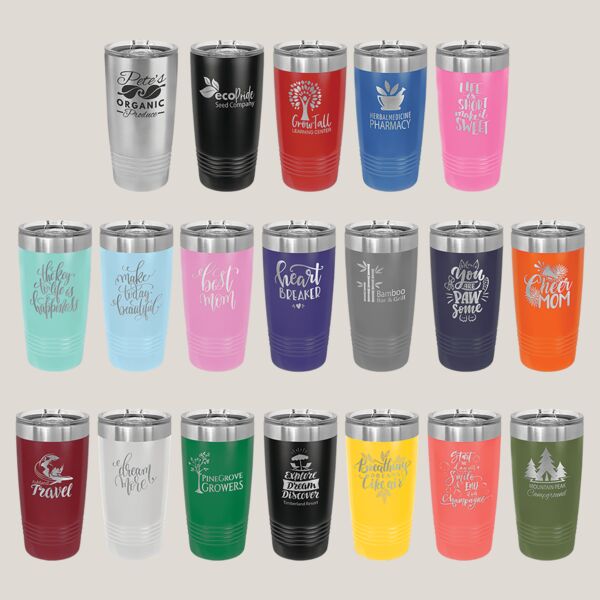 Premium Polar Camel Ringneck 20 oz. Tumbler - 12 Pack Thumbnail