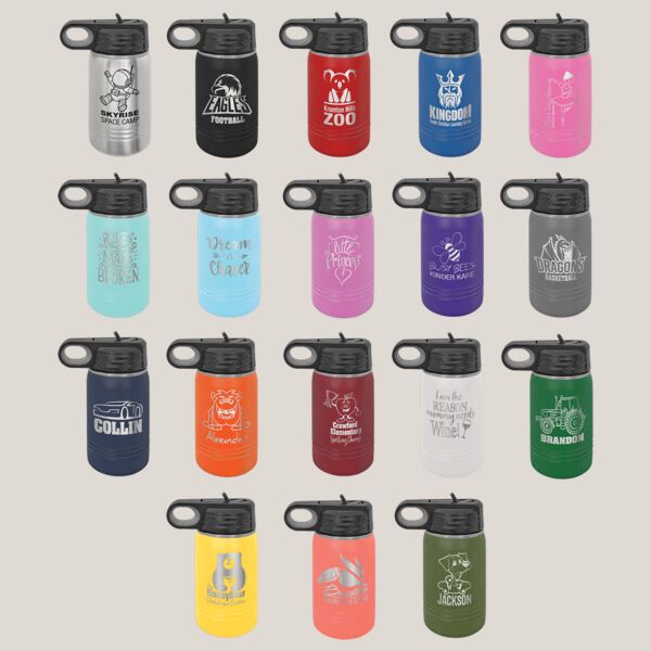 Premium Polar Camel 12oz Water Bottle - 12 Pack Thumbnail