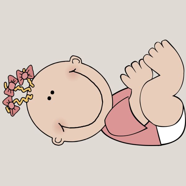 Baby Girl Lying Thumbnail