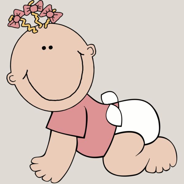 Baby Girl Crawling Thumbnail