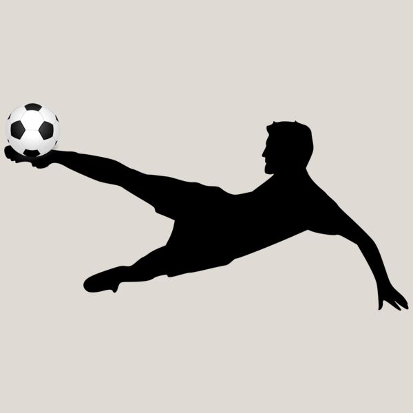 Soccer Player Kicking Thumbnail