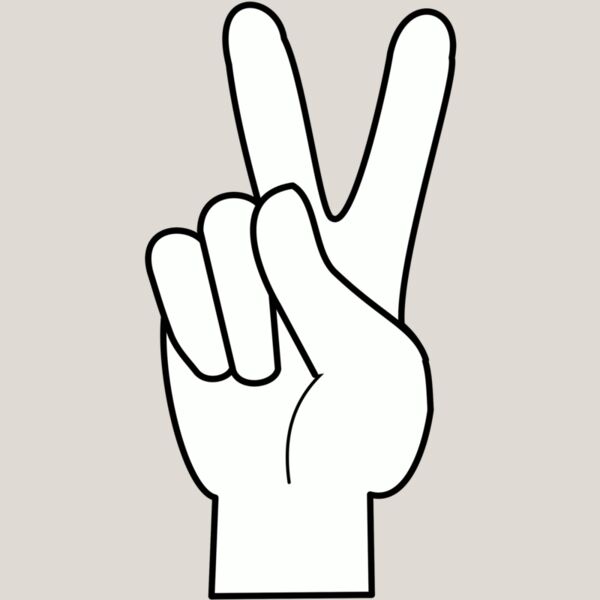 Peace  White   Black  Thumbnail