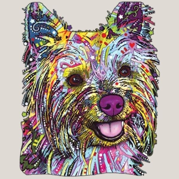 Colorful Yorkie Thumbnail