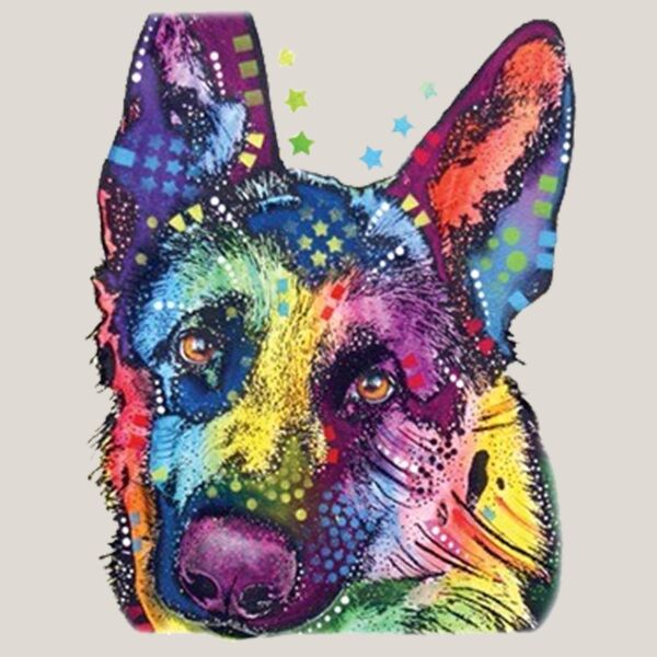 Colorful German Shepherd Thumbnail
