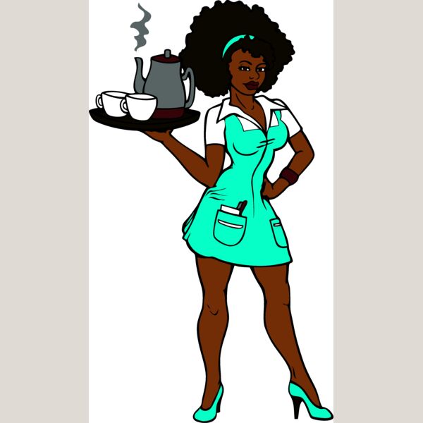 waitressD05 eps Thumbnail