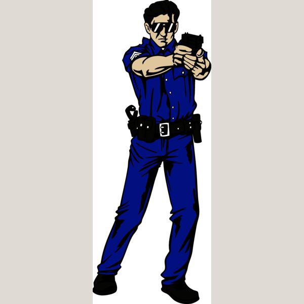 policeM016 eps Thumbnail