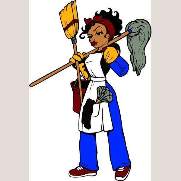 cleanmaidD004 eps Thumbnail