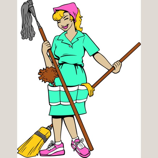 cleanmaidC001 eps Thumbnail