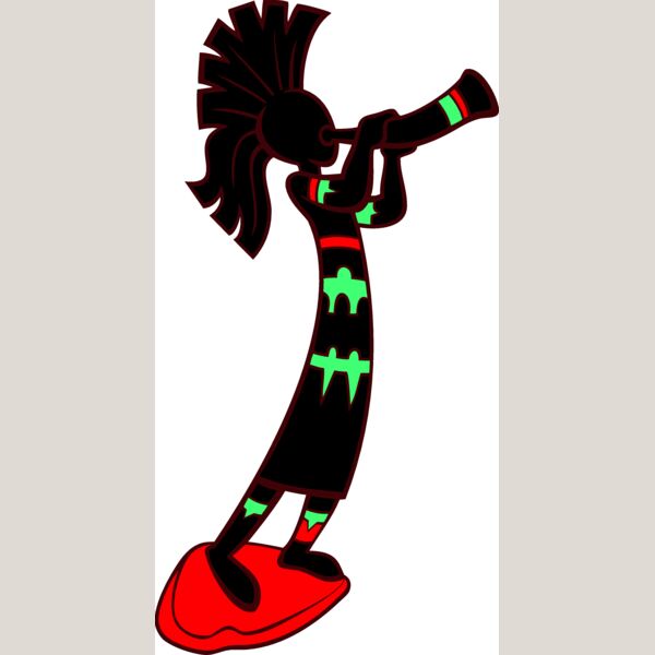 Kokopelli01V4clr eps Thumbnail