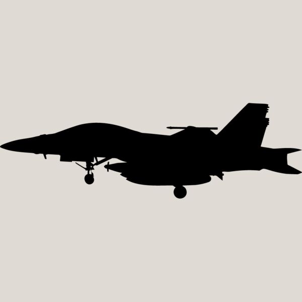 Fighter Jet Silhouette13 Thumbnail