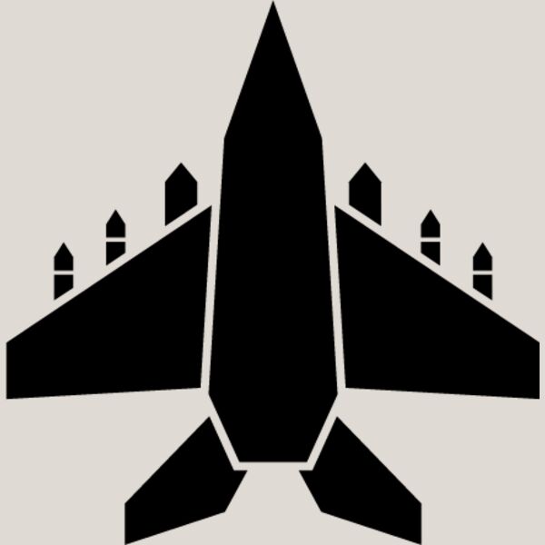 Fighter Jet Silhouette5 Thumbnail