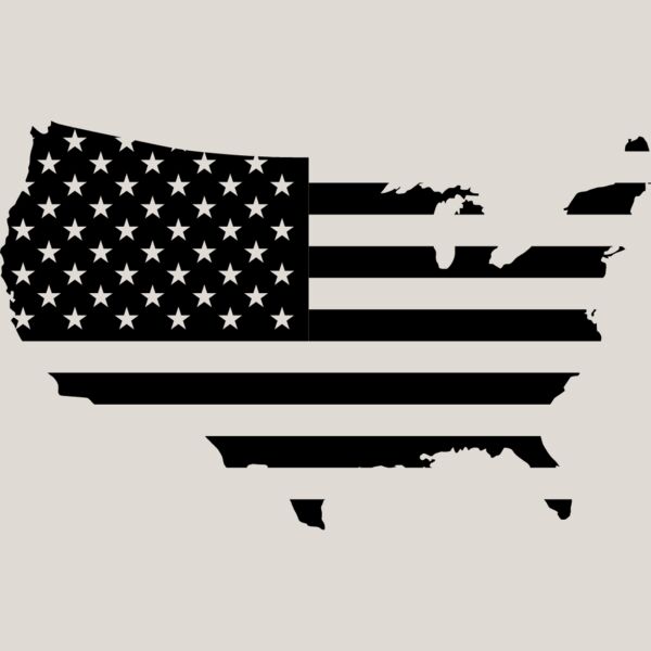 USA Map Silhouett3 Thumbnail