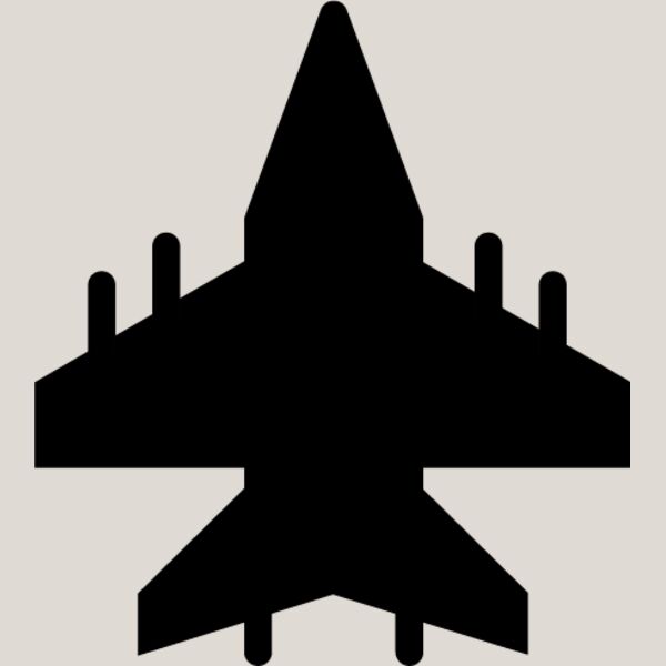 Fighter Jet Silhouette3 Thumbnail