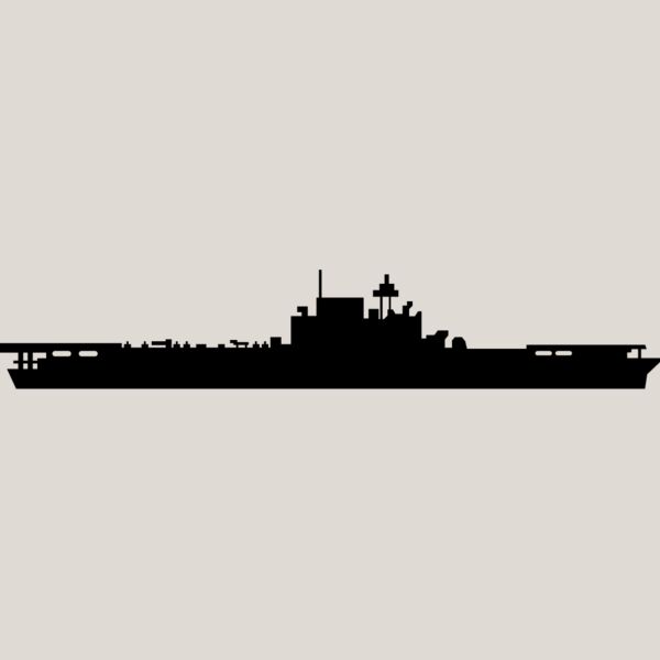 Aircraft Carrier Silhouette10 Thumbnail