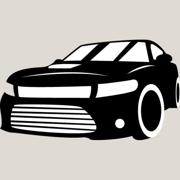Muscle Car Silhouette4 Thumbnail