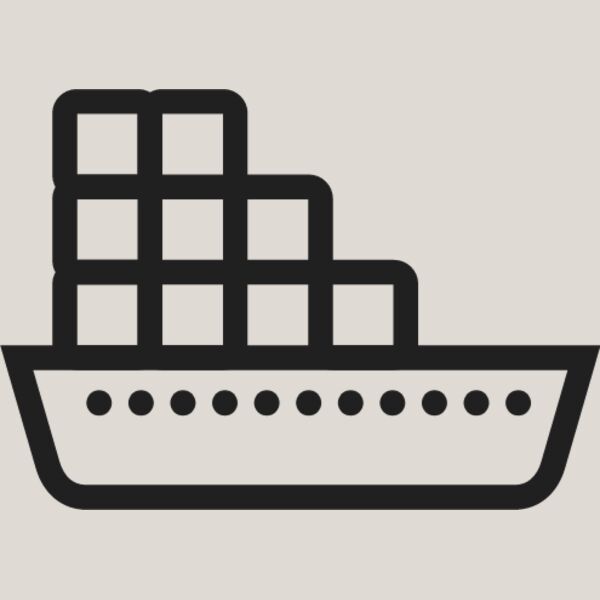 Cartoon Cargo Ship2 Thumbnail