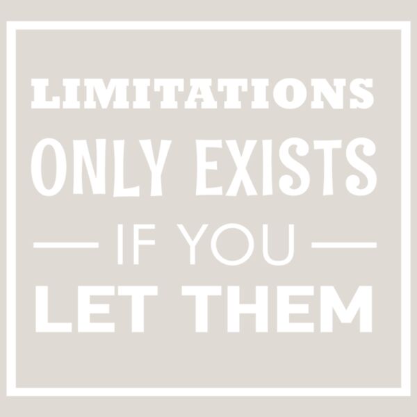 Limitation Only Exist If  White  Thumbnail