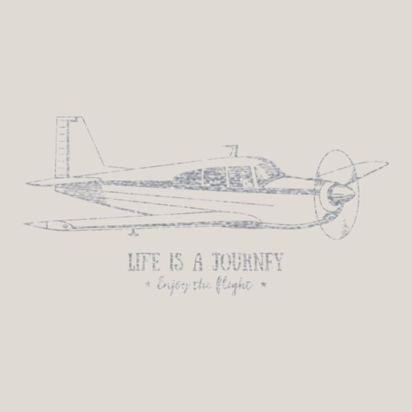 Life is a Journey  Metallic Silver  Thumbnail