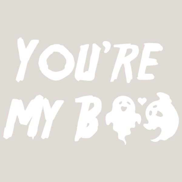 Your My Boo  White  Thumbnail