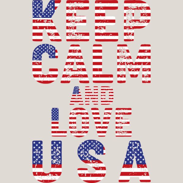 Keep Calm and Love USA Thumbnail