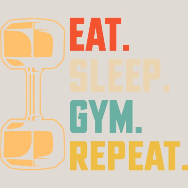 Eat Sleep Gym Repeat Thumbnail