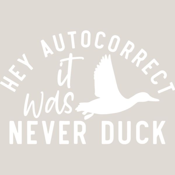 It Was Never Duck Thumbnail