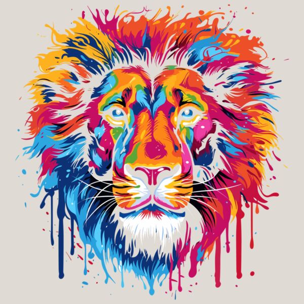 Colorful Lion King Thumbnail