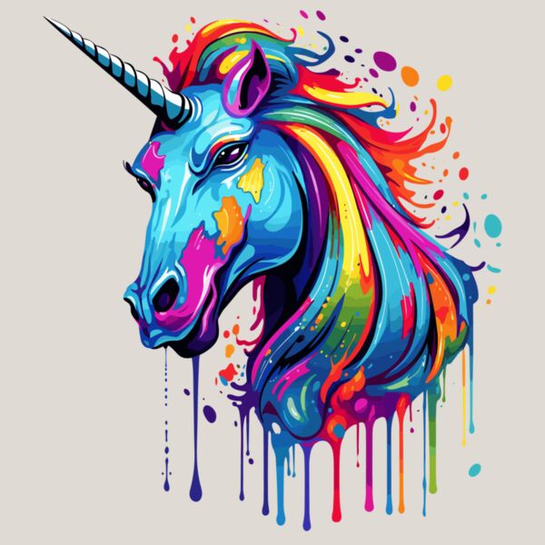 Colorful Unicorn Warrior Thumbnail