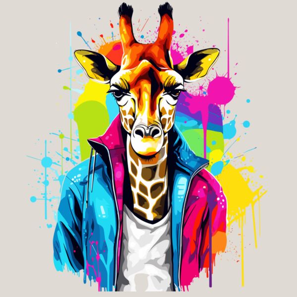 Colorful Giraffe Thumbnail