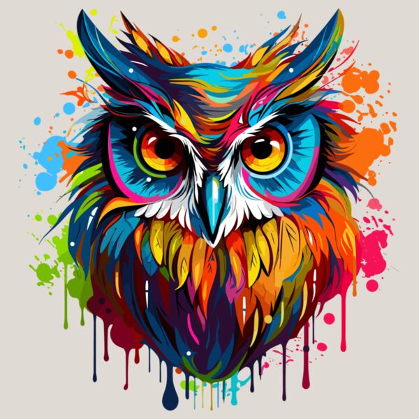 Colorful Owl Thumbnail