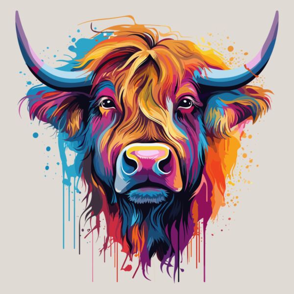 Colorful Bison Thumbnail